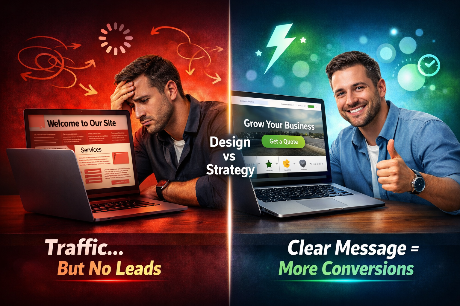 small business website conversion