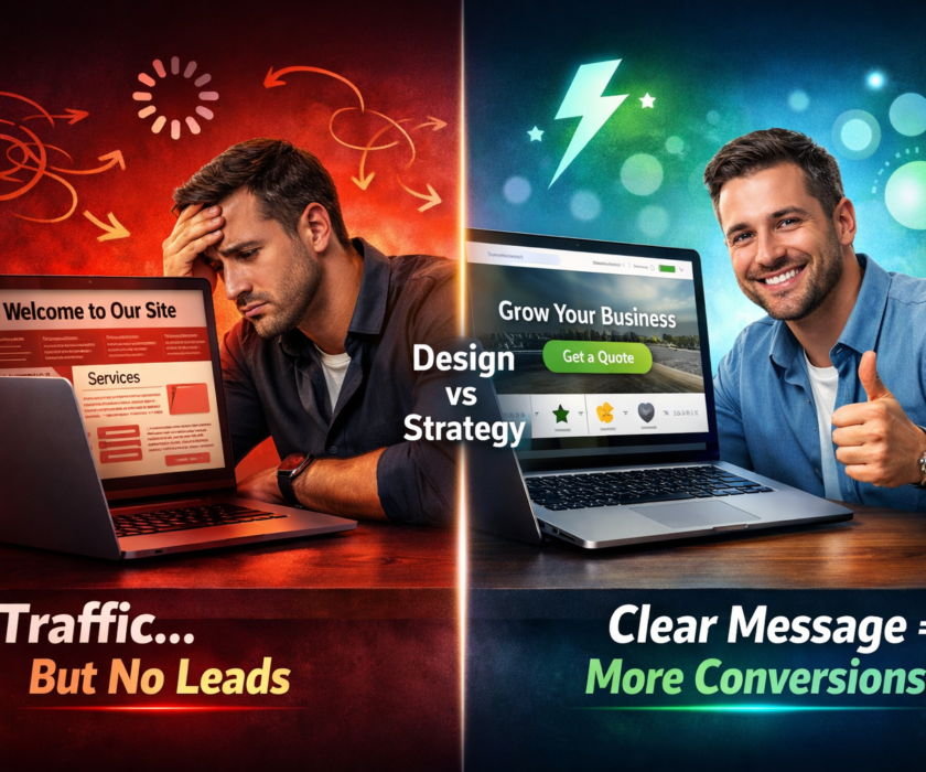 small business website conversion