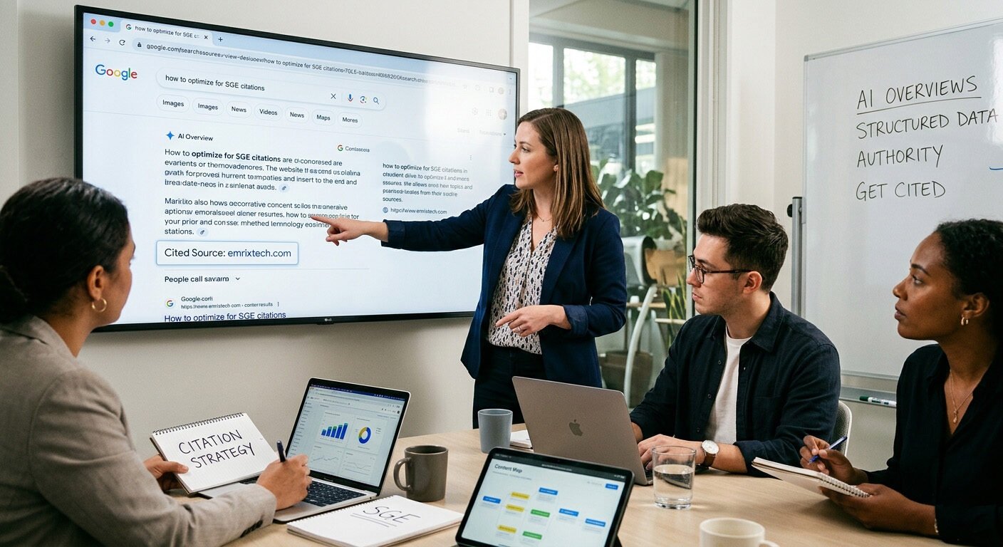 how to get cited in Google AI Overviews