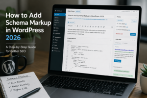 how to add schema markup WordPress 2026