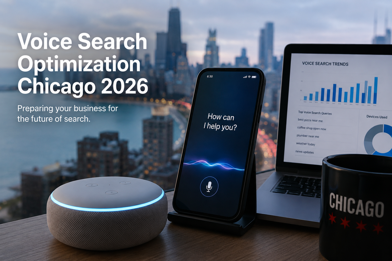 voice search optimization Chicago 2026