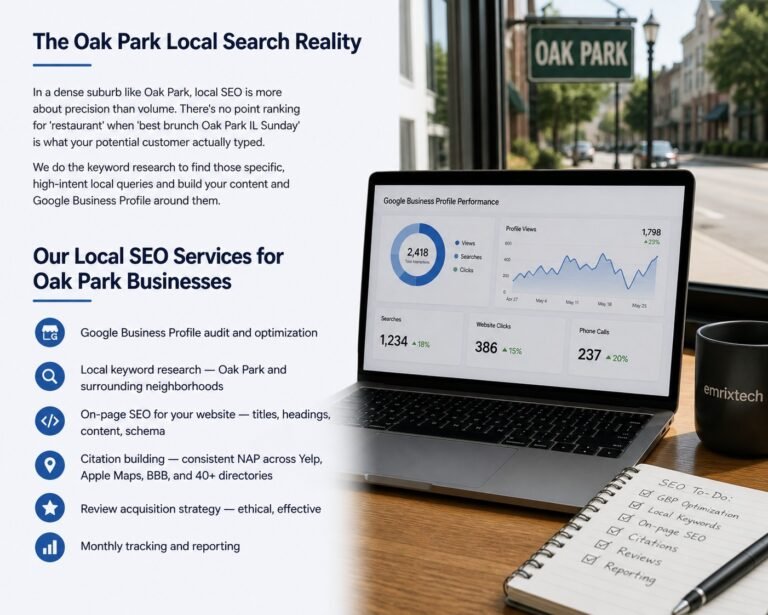 SEO Services Oak Park IL | Get Found by Local Customers 2 web design Oak Park IL